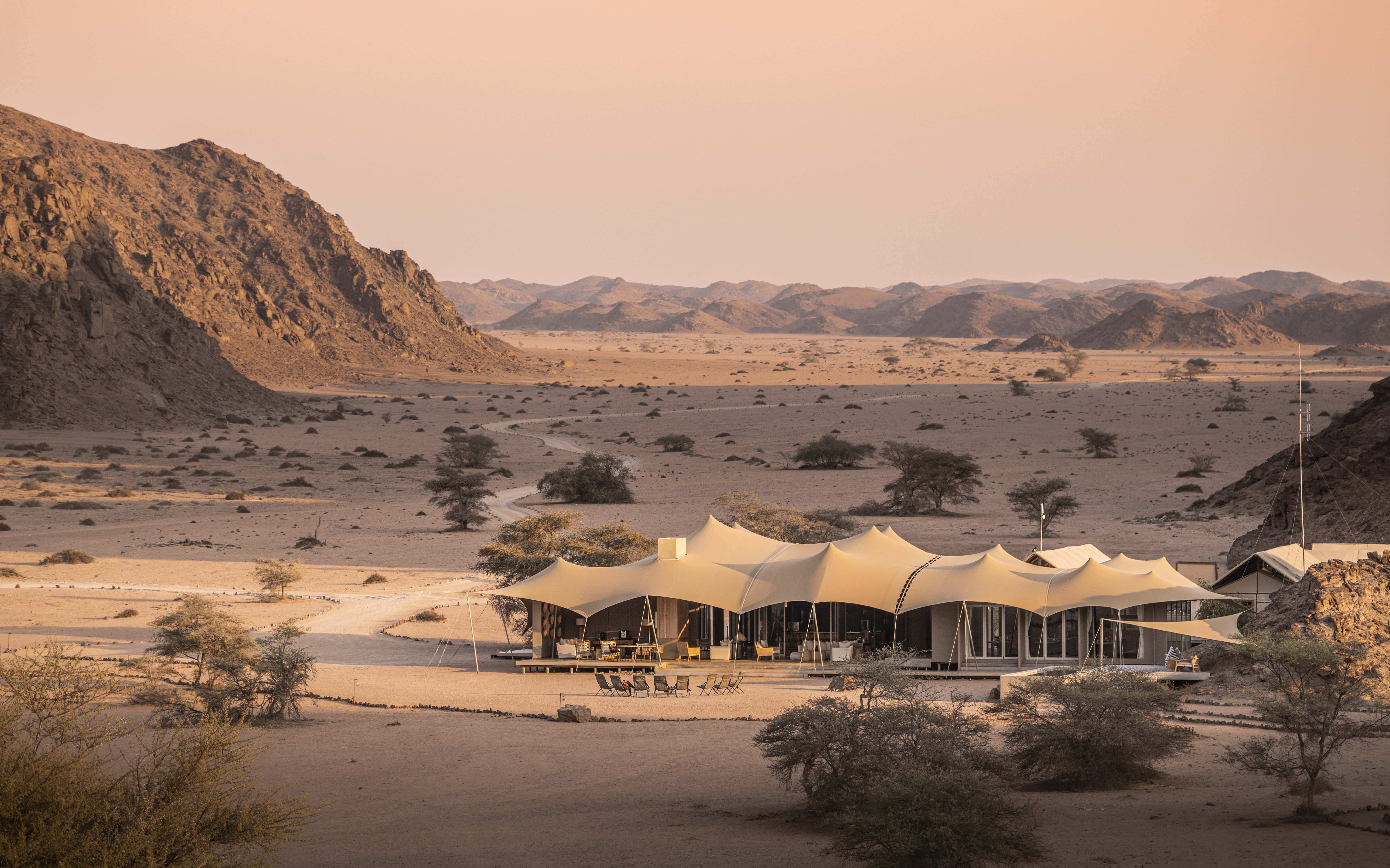 Hoanib Skeleton Coast Camp on a Namibia Luxury Safari